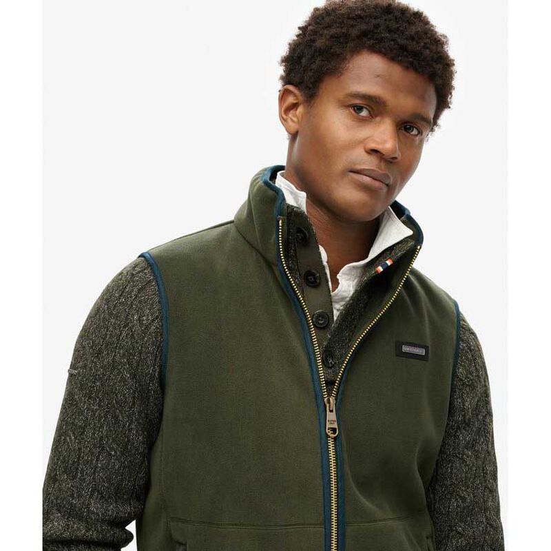 Superdry Estate Fleece Gilet image number 2